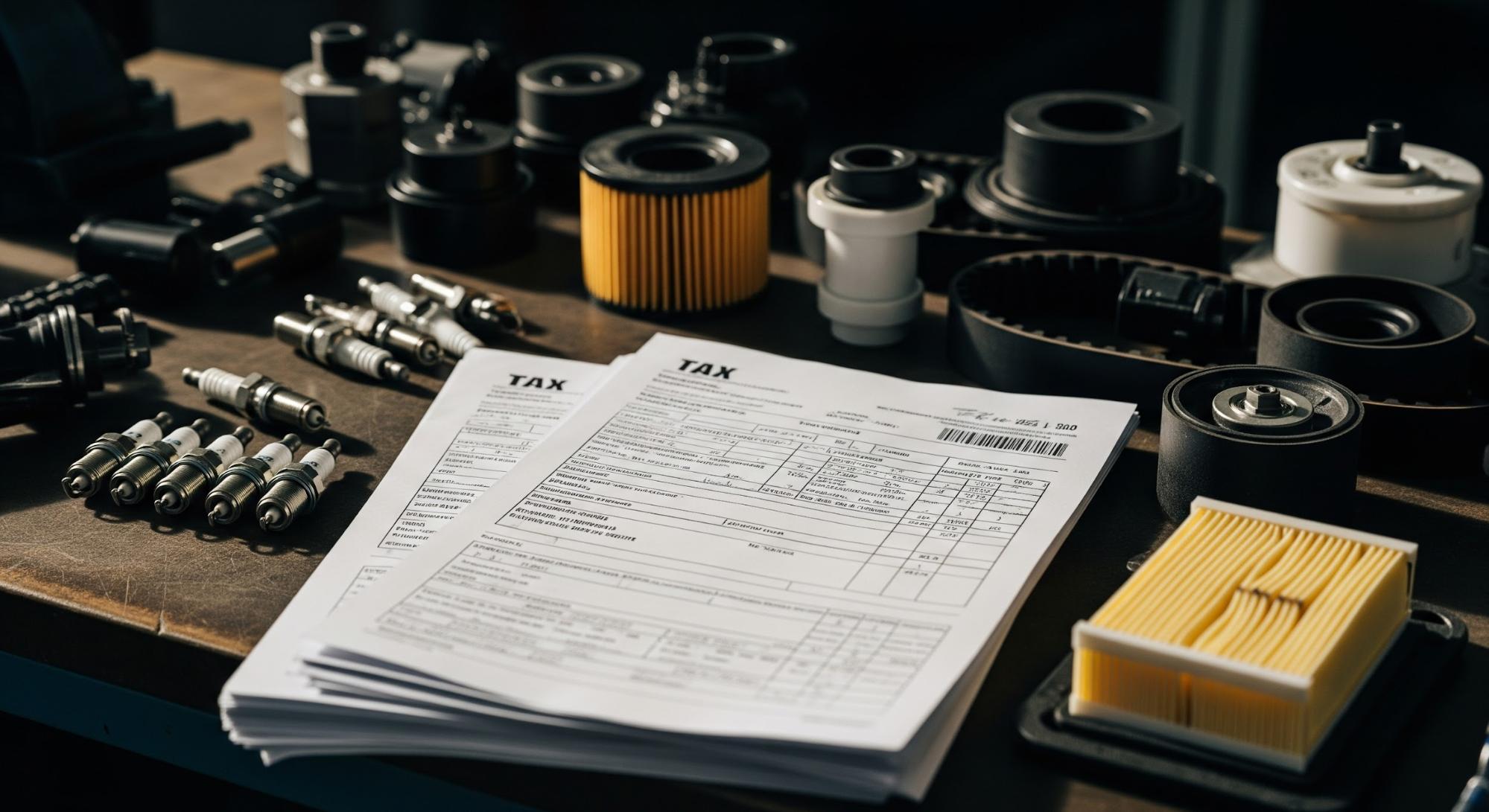 imposto sobre peças automotivas